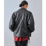 シンセティックレザーライダースブルゾン | JUNRED | 詳細画像5 