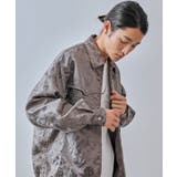 チャコール(06) | 【セットアップ対応】ジャガードブルゾン | JUNRED