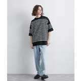 2ポイントショートスリーブワイドTシャツ | JUNRED | 詳細画像20