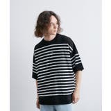 2ポイントショートスリーブワイドTシャツ | JUNRED | 詳細画像4