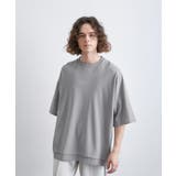 ライトグレー(08) | 2ポイントショートスリーブワイドTシャツ | JUNRED