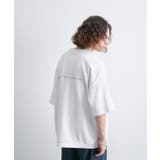 ホワイト(10) | 2ポイントショートスリーブワイドTシャツ | JUNRED