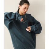 エアリーピグメントクルーネックプルオーバー | JUNRED | 詳細画像11
