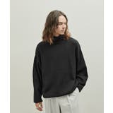 ブラック(01) | PBTビッグタートルニット | JUNRED