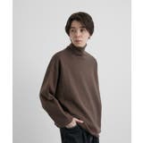 ブラウン系(23) | PBTビッグタートルニット | JUNRED