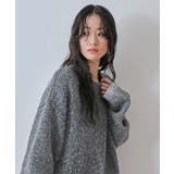 箔プリントスリットニット | JUNRED | 詳細画像5