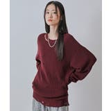 レッド(60) | グランジクルーニット | JUNRED