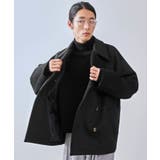 ダブルブレストウールショートコート | JUNRED | 詳細画像3