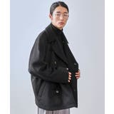 ダブルブレストウールショートコート | JUNRED | 詳細画像4