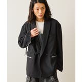 クロメイン | 【セットアップ対応】リファインドクロスダブルジャケット | JUNRED