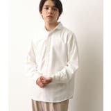 ホワイト(10) | クリーンツイルセミワイドカラーシャツ | JUNRed
