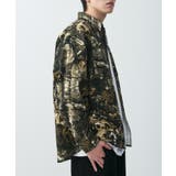 【BENDAVIS別注】j.n.r.d/ストライプ&カモシャツ | JUNRED | 詳細画像1