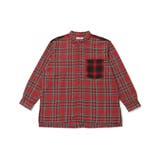 レッド(60) | アザーチェックコンビシャツ | JUNRED