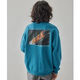 グリーン(30) | ネオンサインバックプリントスウェット | JUNRed