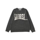 チャコール(06) | スエットライクロゴニット | JUNRED
