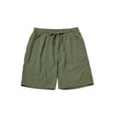 カーキ(36) | j.n.r.d / ナイロンベイカーショートパンツ | JUNRED
