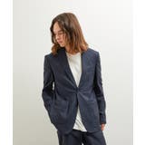 ネイビー(40) | ハイパーストレッチ裏起毛ジャケット | JUNRED