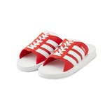 レッド(60) | 【 adidas / アディダス 】BEACH GAZELLE SLIDES | JUNRED