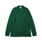 グリーン(30) | LACOSTE オリジナルフィット 長袖 ポロシャツ L1312DL | JUNRED