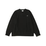 ブラック(01) | LACOSTE ラコステ /プレミアムスウェットクルーネック | JUNRED
