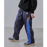 ネイビー(40) | セットアップ対応ナイロントラックパンツ | JUNRED
