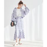 【一部店舗限定】チェック柄イレヘムマーメイドスカート【セットアップ対応】 | VIS | 詳細画像17