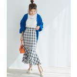 【一部店舗限定】チェック柄イレヘムマーメイドスカート【セットアップ対応】 | VIS | 詳細画像7