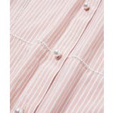 【WEB限定】スタンドフリルストライプ5分袖ブラウス | VIS  | 詳細画像23 