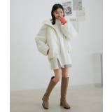 【WEB限定】ファイバーダウンダイヤキルトショートブルゾン | VIS  | 詳細画像12 