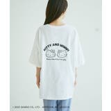【WEB限定】【ハローキティコラボ】ビックシルエットバックプリントTシャツ | VIS | 詳細画像15