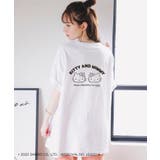 【WEB限定】【ハローキティコラボ】ビックシルエットバックプリントTシャツ | VIS | 詳細画像3