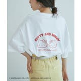 【WEB限定】【ハローキティコラボ】ビックシルエットバックプリントTシャツ | VIS | 詳細画像4