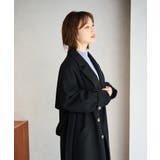 【WEB限定】ウールライクモッサトレンチコート | VIS  | 詳細画像16 
