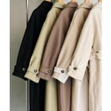 【WEB限定】ウールライクモッサトレンチコート | VIS  | 詳細画像43 