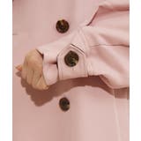 【WEB限定】配色カラーで魅せるスタンドカラーオーバーサイズトレンチコート | VIS | 詳細画像19