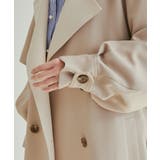 【WEB限定】配色カラーで魅せるスタンドカラーオーバーサイズトレンチコート | VIS | 詳細画像28