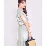 【WEB限定】【SET】楊柳フリルノースリブラウス&ティアードスカートセット | VIS | 詳細画像6