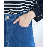 【WEB限定】ストレッチ&美シルエット。デニムフレアパンツ | VIS | 詳細画像9