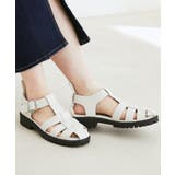 リサイクルフェイクレザーボリュームソールグルカサンダル | VIS  | 詳細画像16 