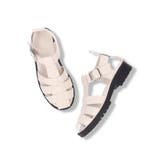 リサイクルフェイクレザーボリュームソールグルカサンダル | VIS  | 詳細画像8 