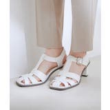 スクエアトゥヒールグルカサンダル | VIS  | 詳細画像1 