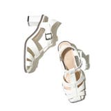 スクエアトゥヒールグルカサンダル | VIS  | 詳細画像11 