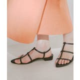 ボーンアンクルストラップフラットサンダル | VIS  | 詳細画像19 