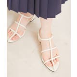 ボーンアンクルストラップフラットサンダル | VIS  | 詳細画像20 