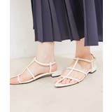 ボーンアンクルストラップフラットサンダル | VIS  | 詳細画像21 