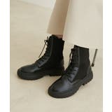 レースアップボリュームソールブーツ | VIS  | 詳細画像1 