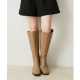 【抗菌防臭】スクエアトゥソフトロングブーツ | VIS  | 詳細画像7 