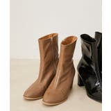 ベージュ(27) | ソフトヒールショートブーツ | VIS