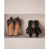 サテンリボンミュール | VIS | 詳細画像1