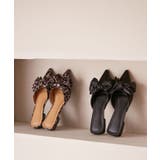 サテンリボンミュール | VIS | 詳細画像2